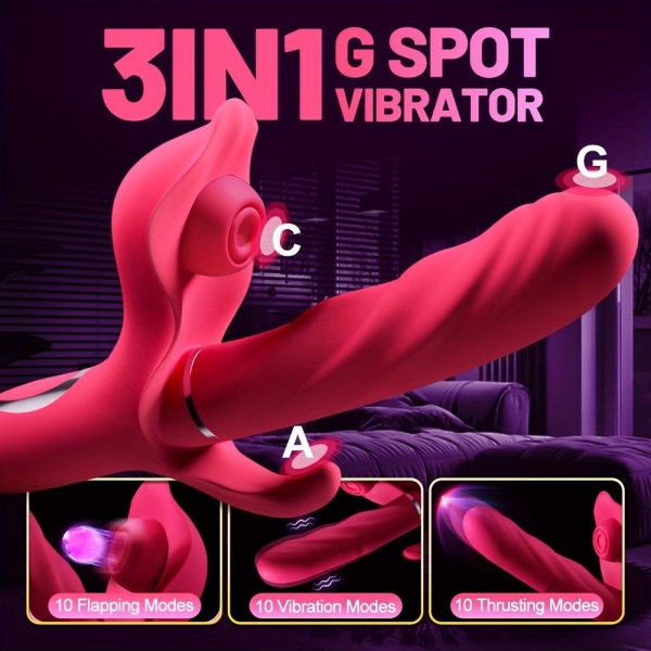 3 in 1 Female Masturbation Vibrator - Image 4
