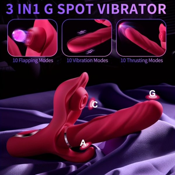 3 in 1 Female Masturbation Vibrator - Image 2