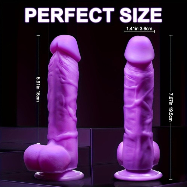 3-pack realistic G-spot dildos - Image 7