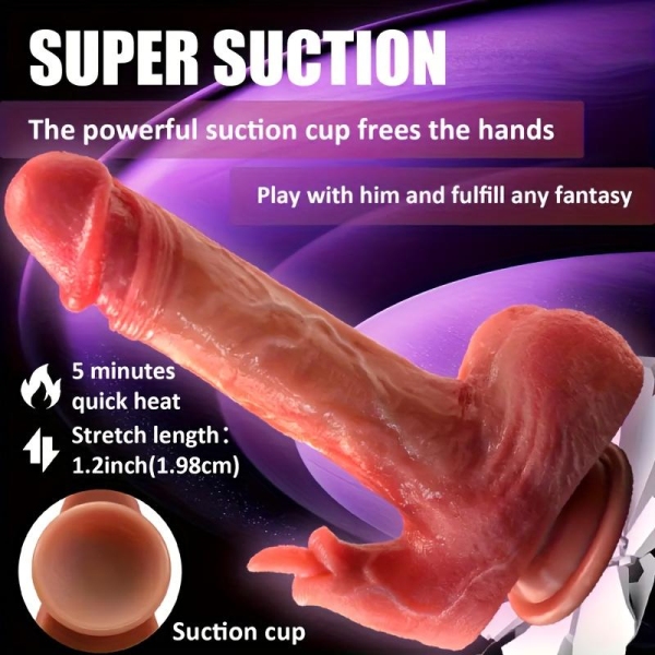 Silicone Dildo Vibrator - Image 5