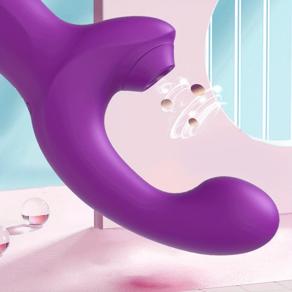 Clitoral Suction Cup Dildo Vibrator - Image 7