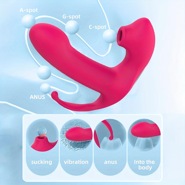 G-spot Clitoral Anal Vibrator - Image 3